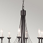 Люстра Carisbrooke Elstead CB8-BLACK черный — фото 3