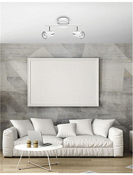 664002 Nova Luce Galeria потолочный спот с двумя направляемыми источниками света