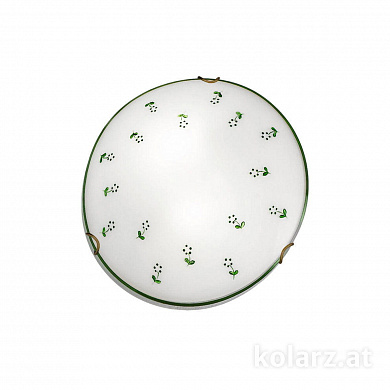 Kolarz MOON 731.12LED.4.21 потолочный светильник состаренная латунь ø40cm высота 9cm 1 лампа led