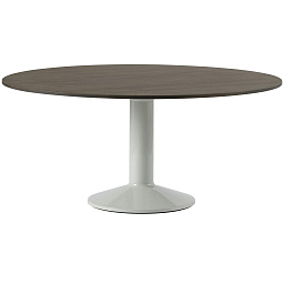 32828 Muuto Midst обеденный стол круглый дуб серый 160 см
