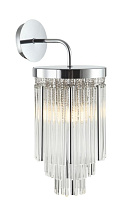 Светильник настенный Stilfort Style Rain 2147/09/01W, Прозрачный/Хром; Хром