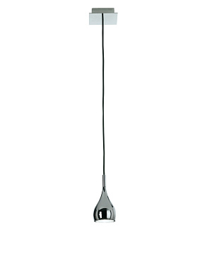 Подвесной светильник Bijou D75 Ø 7,8 Хром Fabbian