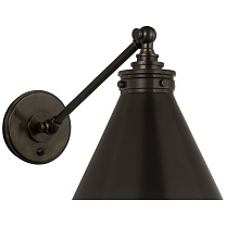 Parkington Single Library Wall Light бронза