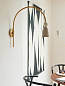 Настенный светильник Heathfield Grayson Single WL-GRAY-SBRS-IVRY-SGL-STD — фото 1