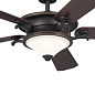 60" Rise 5 Blade LED Indoor Ceiling Fan Olde Bronze люстра-вентилятор 300370OZ Kichler