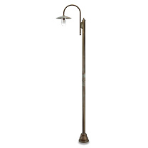 LAMPIONE 1 LUCE OTTONE ANT-RAM V. TRASP.