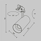 TR197-3-20WCCT-M-B Maytoni Focus Led Трековый светильник 20W Черный — фото 9