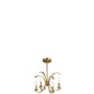 Cassadee 16" 4 Light Convertible Pendant/Semi Flush Brushed Natural Brass подвесной светильник 52119BNB Kichler — фото 2