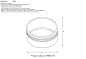 CLT RING 013 WH Crystal lux Basic Декоративное кольцо внутреннее — фото 1