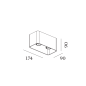 DOCUS 2.0 PAR16 Wever Ducre накладной светильник алюминий