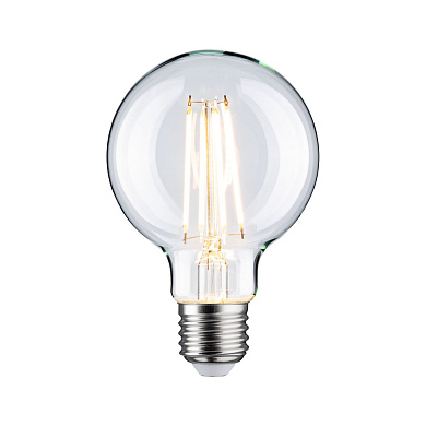 28968 Paulmann LED Globe 806 лм 7,5 Вт 2700 К с регулировкой яркости Прозрачный