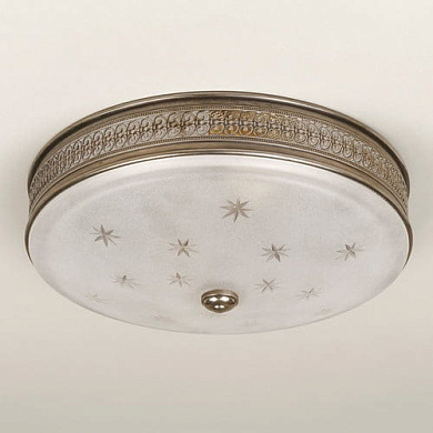 CL0242 Hodnet Glass Star Cut потолочный светильник Vaughan