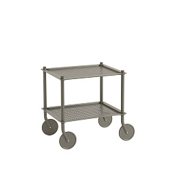 FLW2LA02 Muuto Flow тележка сервировочная серо коричневая