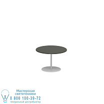 СТОЛИК BUTLER Ø40CM H28CM БЕЛЫЙ ЛАВАСТОНОВЫЙ СЛАНЕЦ Royal Botania