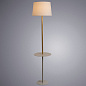 A2102PN-1WH Arte Lamp Connor торшер с полкой E27 1х60W — фото 1