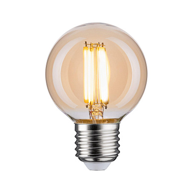 28986 Paulmann LED Globe 780 лм 7 Вт 2700 К с регулировкой яркости, золото