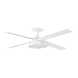 Faro Barcelona RUDDER RECESSED TAK 4 L вентилятор встраиваемый белый/ясень Ø1320 4 лопасти