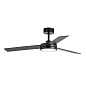34261 Faro BARTH Black ceiling fan люстра-вентилятор матовый черный — фото 3