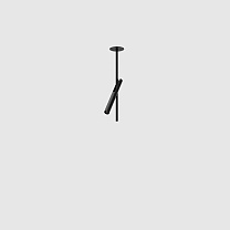 esprit single ceiling, black