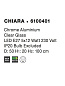 6100401 CHIARA Novaluce светильник LED E27 5x12W IP20