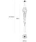 Подвесной светильник SERIP Liquid Drip Recessed — фото 1