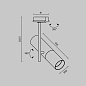 TR005-1-GU10-B Maytoni Elti Трековый светильник 10W Черный — фото 7