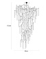 Подвесной светильник SERIP Glamour Stalactite — фото 1