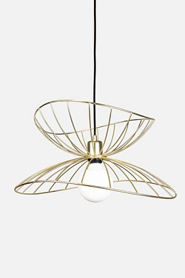 Ray 45 Brushed Brass Globen Lighting подвесной светильник