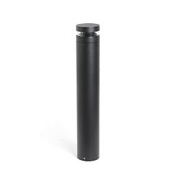 70292 Faro Barcelona BAST садовый светильник черный цилиндрический