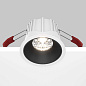 Alfa LED Maytoni встраиваемый светильник DL043-01-15W4K-RD-WB бело-черный