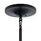Hampshire 13.25" 1 Light Pendant/Semi Flush Textured Black уличный подвесной светильник 59057BKT Kichler — фото 5