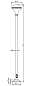 119030134 Roger Pradier Dallas LAMPADAIRE N°9 FUME BLEU AZUR MAT 134 Фонарный столб — фото 1