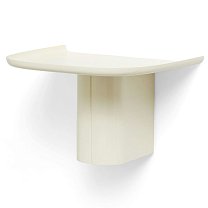 Korpus Shelf S, 1 крючок, алюминий с порошковым покрытием, глянец, кремовый