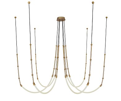 Люстра Kink Light Бофорт бронза 08060-6A,20