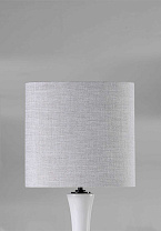 10 Slim Straight Oval in Natural Linen with Cream Card Lining