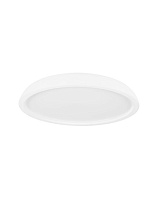 Triac Dimmable Sandy White Steel, Aluminium & Acrylic LED 44Watt 220-240Volt 3051Lm IP20 3000K D:60 H:9.5 cm