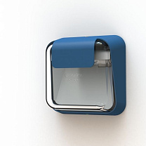 Carex N° 1; one-piece clear glass R7s 10W; Matt azure blue