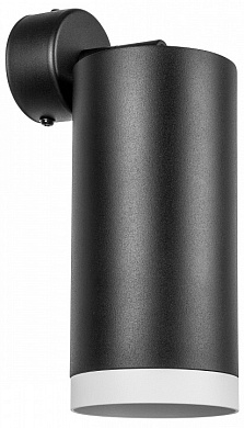 потолочный светильник черный цилиндрический