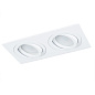 A2168PL-2WH Arte Lamp Tarf точечный встраиваемый светильник GU10 2х35W — фото 2