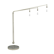 LUNIZ BASE AND POLE PEBBLE