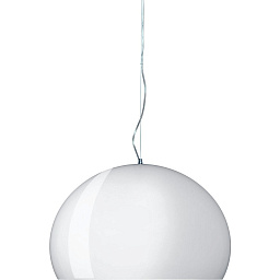 903003 Kartell FL-Y подвесной светильник полусферической формы белого цвета