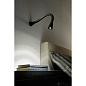 7233 Linea Light Snake LED L бра с интегрированным выключателем чёрный — фото 2