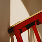AE433-A406 Hay Taburete 8 Bar Stool 65 cm, Signal Red — фото 4