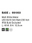 661003 BASE Novaluce спот LED GU10 3x5W IP20