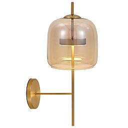 A2404AP-1AM Arte Lamp PADOVA настенное бра золотистого цвета с цилиндрическим плафоном