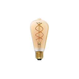 17409 светодиодная лампа DECORATIVE FILAMENT LED AMBER E27 5W 2000K Faro barcelona