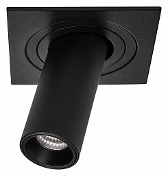 i517274 Lightstar Intero встраиваемый потолочный светильник цилиндрический черный