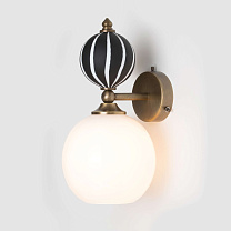 Striped Pop Petite Wall Light черный-белая полоска