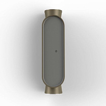 Ibuk N° 1; Polycarbonate black Built-in LED 3000°K warm white 14W 10 / 10°; Sandstone