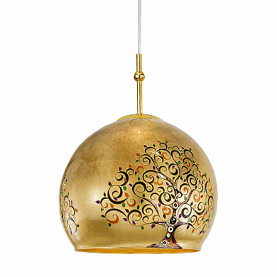 Kolarz LUNA 0392.31L.3.Al.Mu подвесной светильник золото 24 карата ø40cm высота 200cm 1 лампа e27